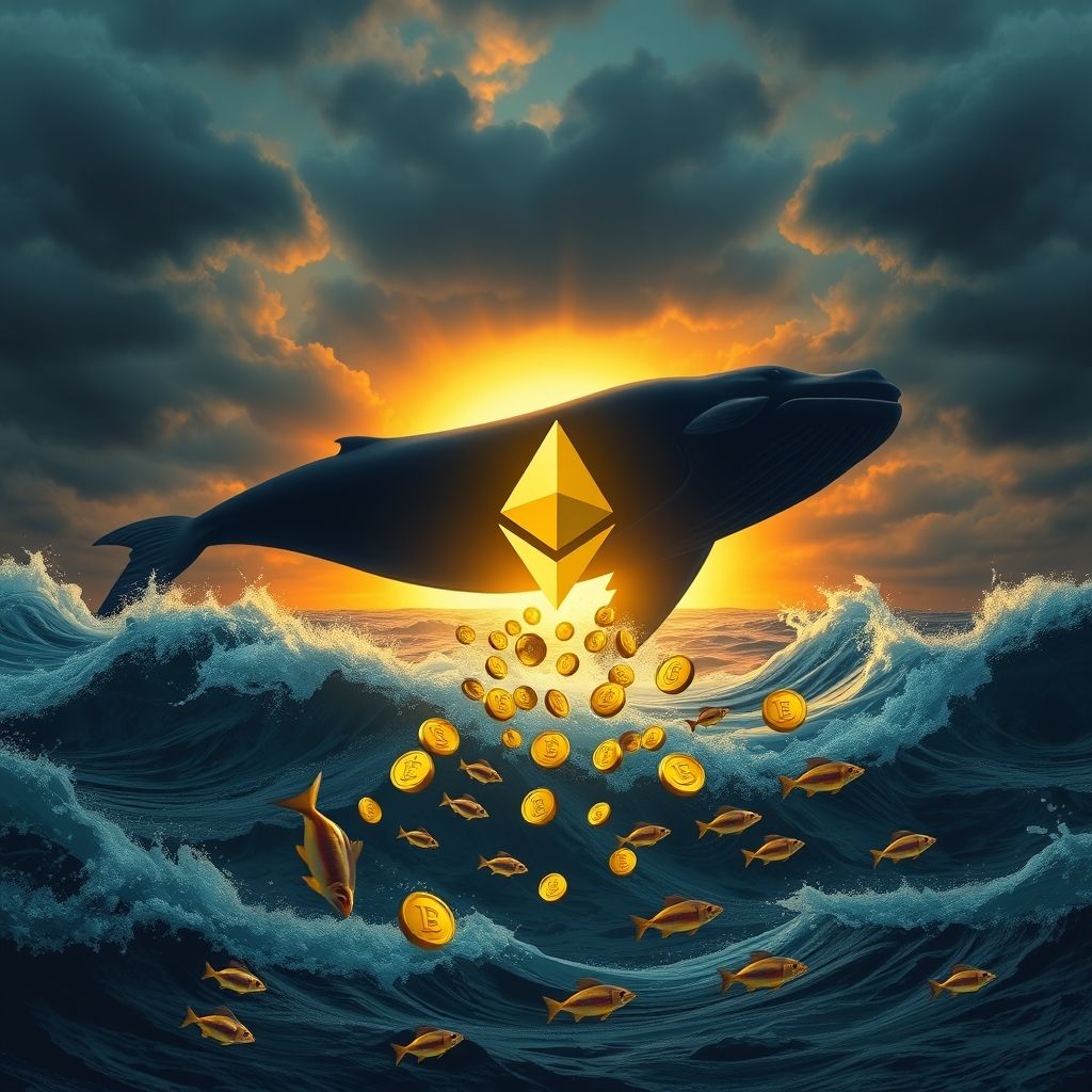 Are Whales Swimming Against the Tide? ETH Accumulation Amidst Retail Profit-Taking