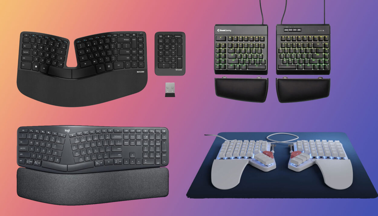 The 8 Best Ergonomic Keyboards for 2025