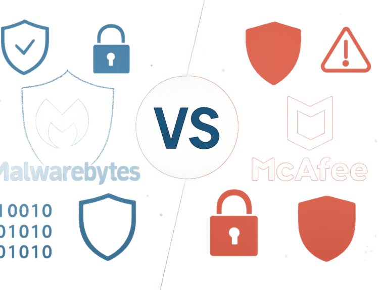 "Malwarebytes vs McAfee"