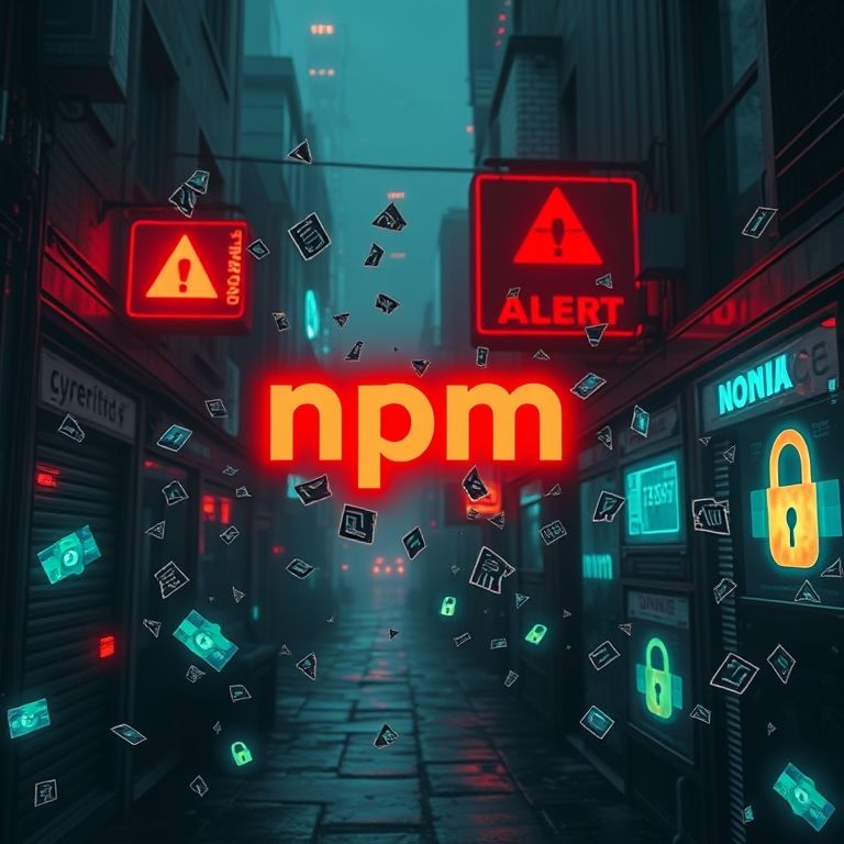 Woah! 10 npm Packages Sneaking Around Stealing Credentials?! 🚨